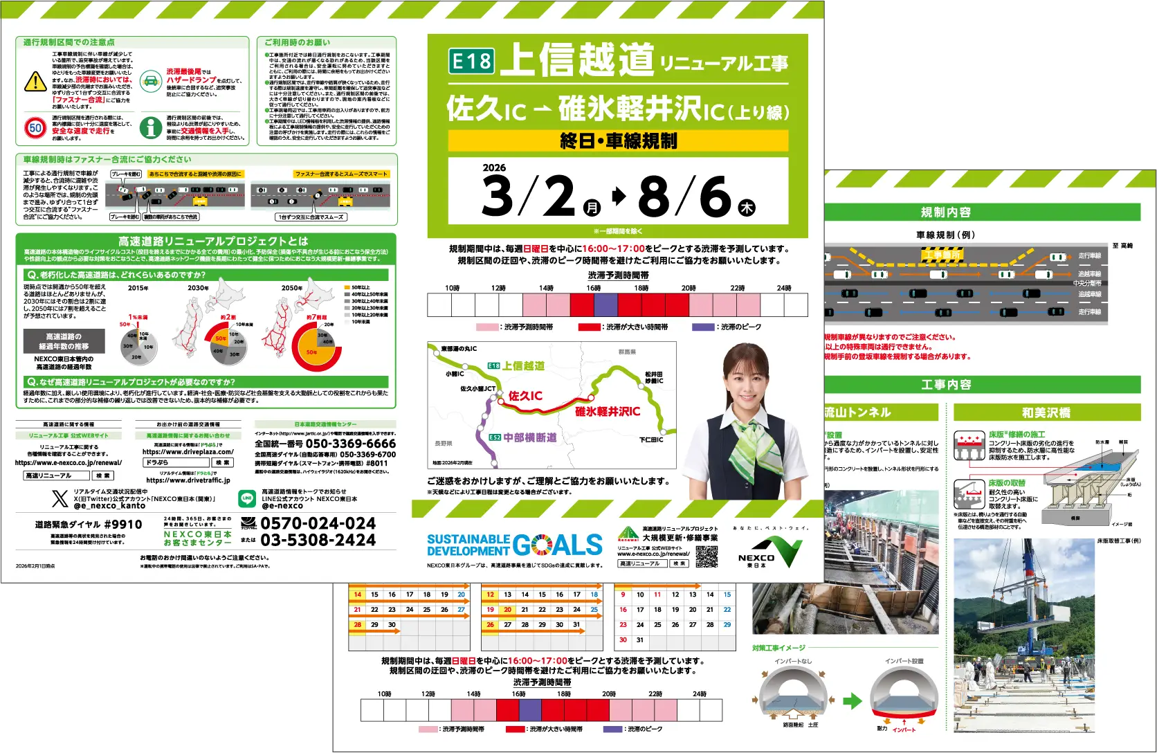 高速道路リニューアル工事 | 上信越道 佐久IC～碓氷軽井沢IC(上り線)