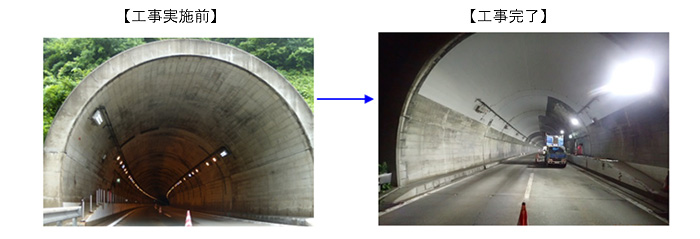 터널 보강 공사의 이미지