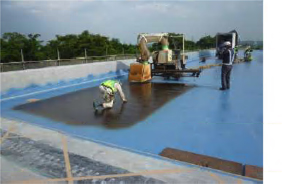 Photo of high performance floor waterproofing