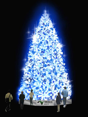 イルミネーションツリーのイメージ画像