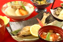 奥阿賀ふるさと御膳 の写真