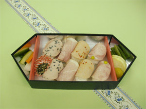 Fukubuta Kobo的圖像圖像“ Ham Craftsman's Sushi Fukuzushi”