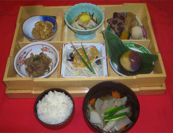 常陸の国の長寿弁当の写真