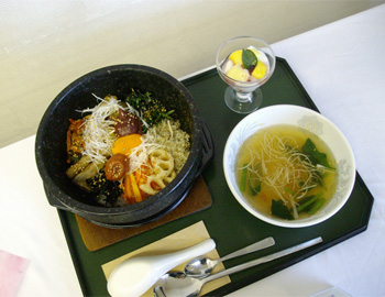 おらが畑の石焼ビビンバの写真