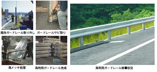 Image of reuse of guardrail