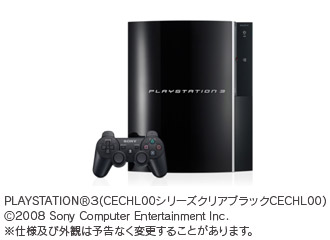 PlayStation 3：CECHL00系列清除黑色CECHL00图像图像