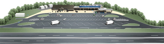 パーキングエリアのイメージ画像