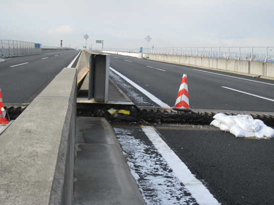 รูปภาพของถนน Sendai East Sendai Kohoku ไปยัง Sendai East (East Sendai Viaduct) (เส้นบนและล่าง)