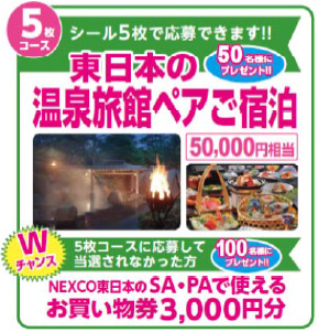 プレゼント商品の例のイメージ画像