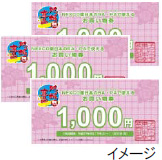 Image of "SA/PA shopping ticket (3,000 yen worth)"