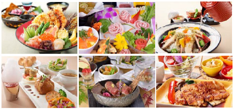 出品メニュー例のイメージ画像