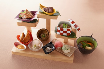 [栃木ブロック]東北自動車道 那須高原SA（下り線）栃木おもてなし3段御膳 （1,500円）の写真