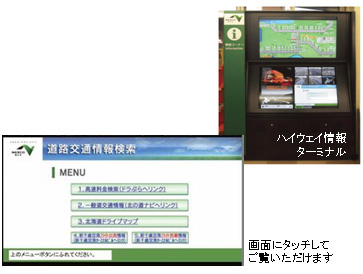ハイウェイ情報ターミナルのイメージ画像