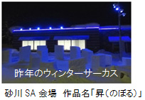 สถานที่ Sunagawa SA รูปรูปของชื่องาน "Noboru"