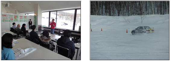 (อ้างอิง) ภาพรูปภาพของโรงเรียนสอนขับหิมะที่ผ่านมา