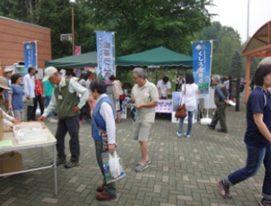 過去の十勝平原SAでのイベント風景のイメージ画像
