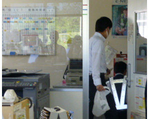 他の料金所事務室で実施した様子のイメージ画像2