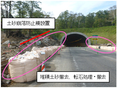 狩勝第二トンネル東坑口（札幌方面を望む）のイメージ画像