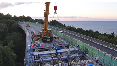 新設床版の設置状況のイメージ画像