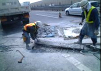 伸縮装置損傷箇所の補修のイメージ画像