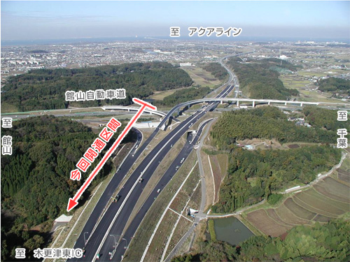 木更津ジャンクション付近のイメージ画像