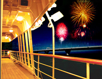 Image of "Sea Fire Works" seen from "Captain's Final Cruise" (image)