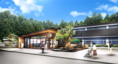 咖啡店橫河SA（上線）商店的圖像圖像