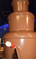รักรูป "Chocolate Fountain"