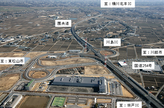 川島ICの写真のイメージ画像