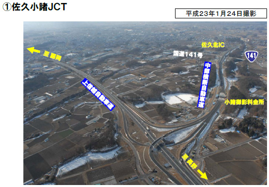 (1) Image of Saku Komoro JCT