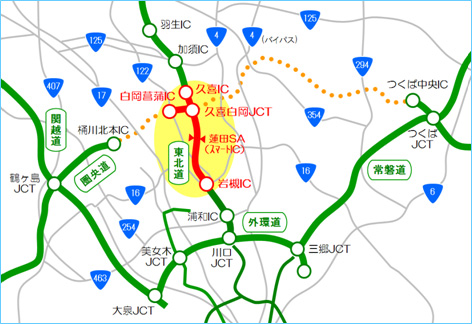 夜間通行止め区間のイメージ画像