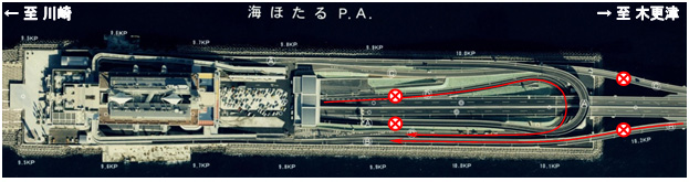 夜間閉鎖箇所のイメージ画像