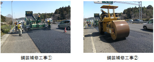 舗装補修工事のイメージ画像