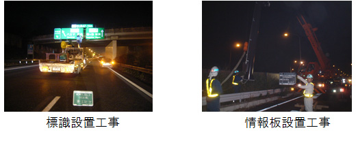 Image of Ken-O Road connection preparation work