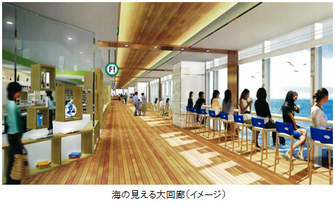 海の見える大回廊(イメージ)のイメージ画像