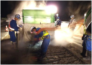 補修作業（はつり作業）のイメージ画像