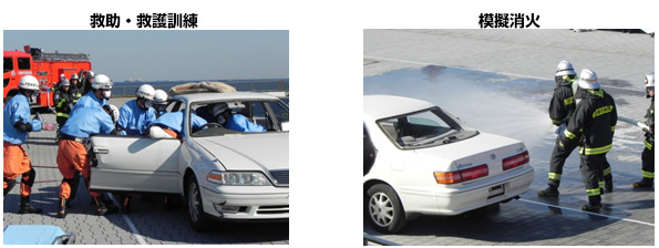 昨年の訓練状況のイメージ画像