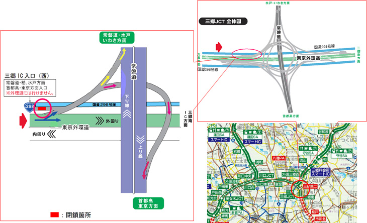 通行止め個所のイメージ画像