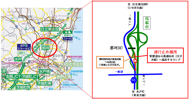 通行止め個所のイメージ画像