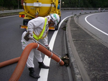 Image of cleaning work