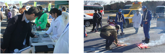 冬の交通安全キャンペーンのイメージ画像