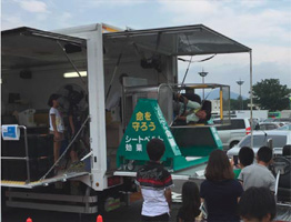 シートベルト体験のイメージ画像