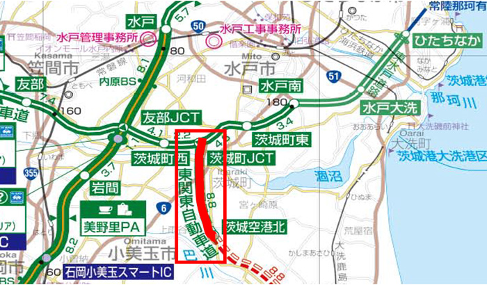 工事区間のイメージ画像