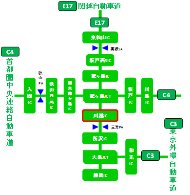 夜間閉鎖箇所のイメージ画像