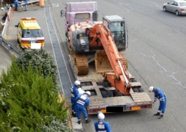 現地取締状況の例の写真