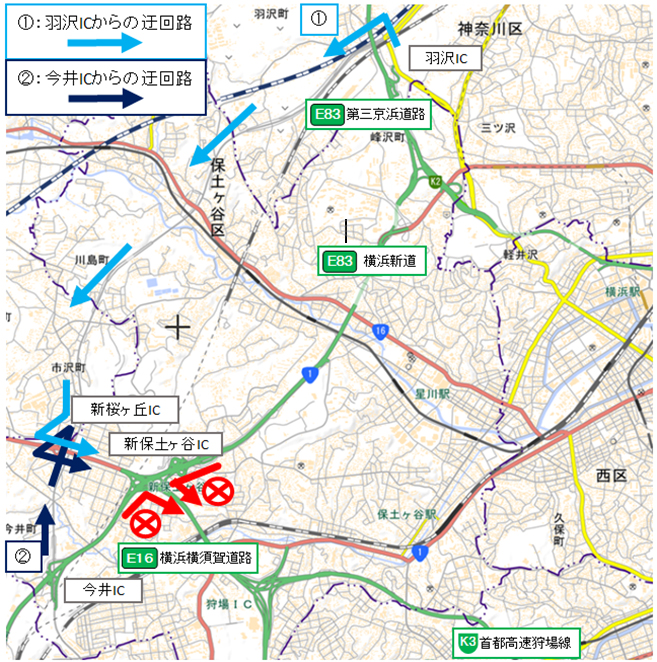 迂回路のイメージ画像