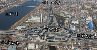 松戸IC付近のイメージ画像