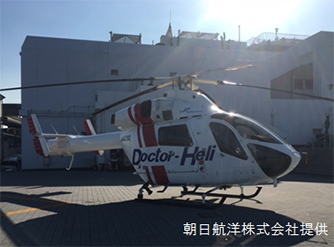 Image of doctor helicopter tour