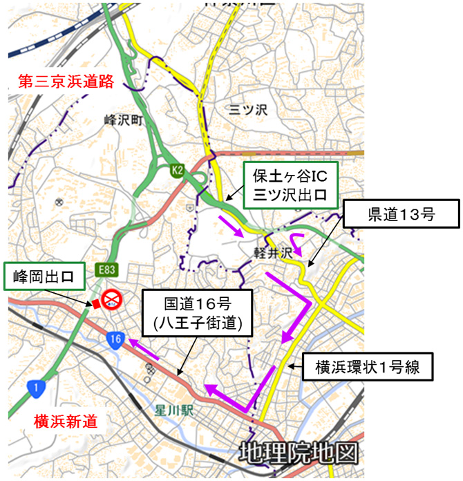 迂回路のイメージ画像