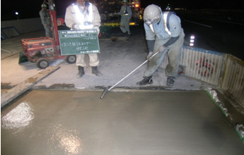 Image image of concrete placement